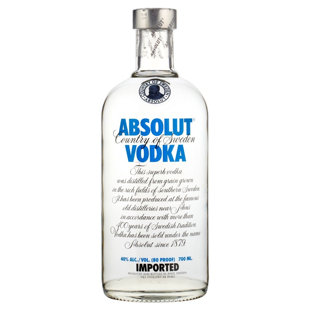 Absolut Blue Vodka